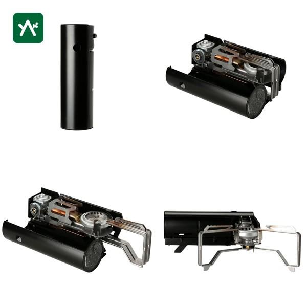 snow peak（スノーピーク） HOME＆CAMP バーナー ブラック＋ギガパワー