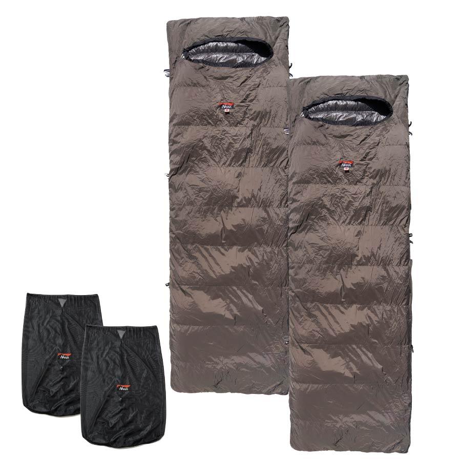 ナンガ NANGA SSD別注オーロラ スクエア 600DX チャコール