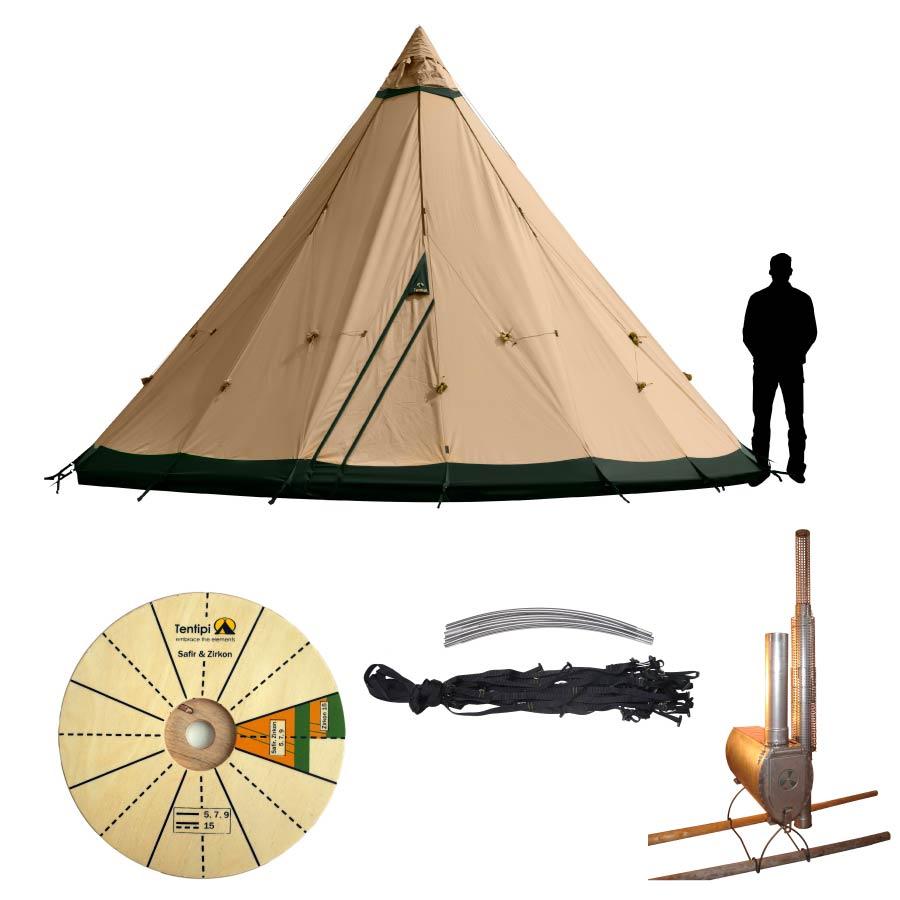 Tentipi（テンティピ） ジルコン 15CP+エルドフェルストーブ