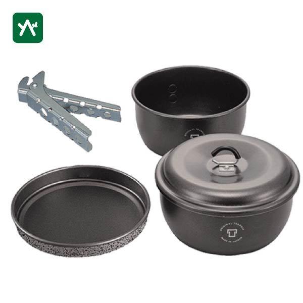 Trangia - トランギア 凍原3ミニ 黒いこと変わり種 TR-TUNDRA3MN-BK クッカーセット