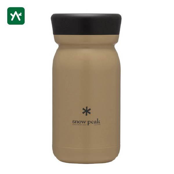 snow peak（スノーピーク） ステンレス真空ボトルタイプM350サンド TW
