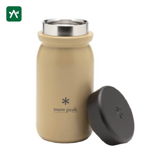 snow peak（スノーピーク） ステンレス真空ボトルタイプM350サンド TW