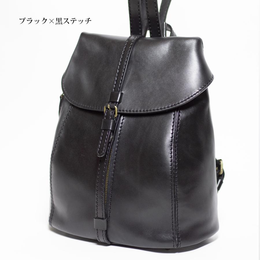鞄職人がつくる本革大人のレディースリュック リュック レディース