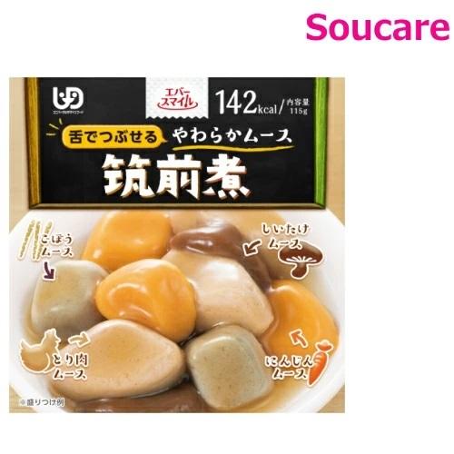 介護食 単品販売 エバースマイル 筑前煮風ムース 115g 457786｜sou-care