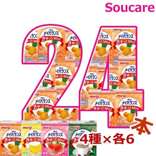 介護食 明治 メイバランス ぎゅっと Mini アソートセット 100mL 