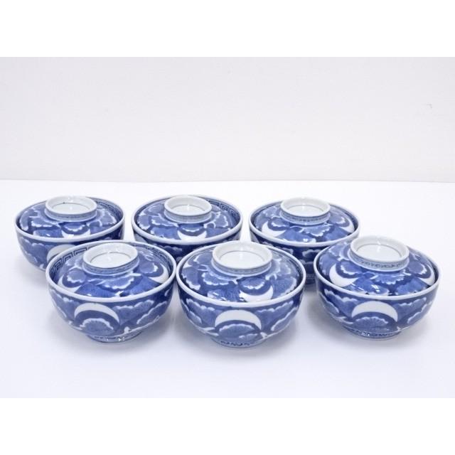 先行販売 古伊万里 湯飲み 染付松文 その他アンティーク/コレクション