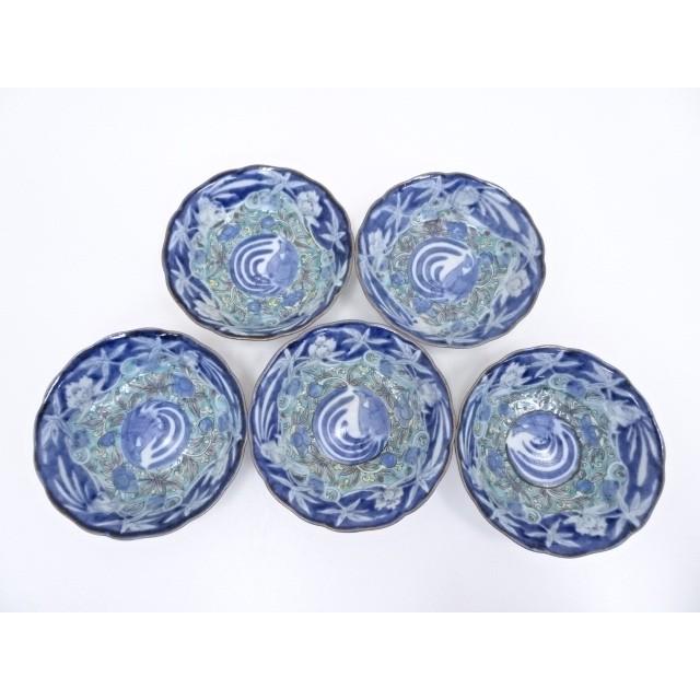 再再販 宗sou 明治期 伊万里焼 染付色絵花鳥文なます皿5客 道 ポイント10倍 Orientalweavers Com