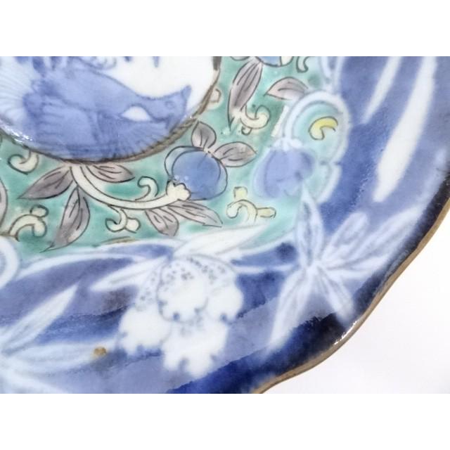 再再販 宗sou 明治期 伊万里焼 染付色絵花鳥文なます皿5客 道 ポイント10倍 Orientalweavers Com