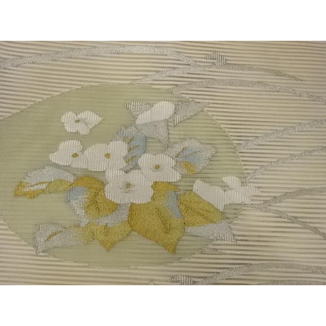 絽綴れ 名古屋帯 露芝 | testes.metalesp.com.br