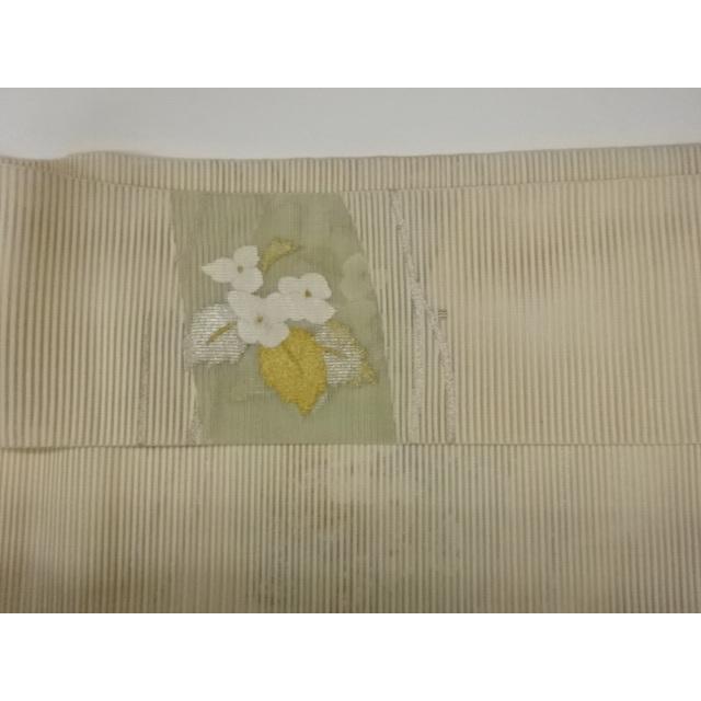 絽綴れ 名古屋帯 露芝 | testes.metalesp.com.br