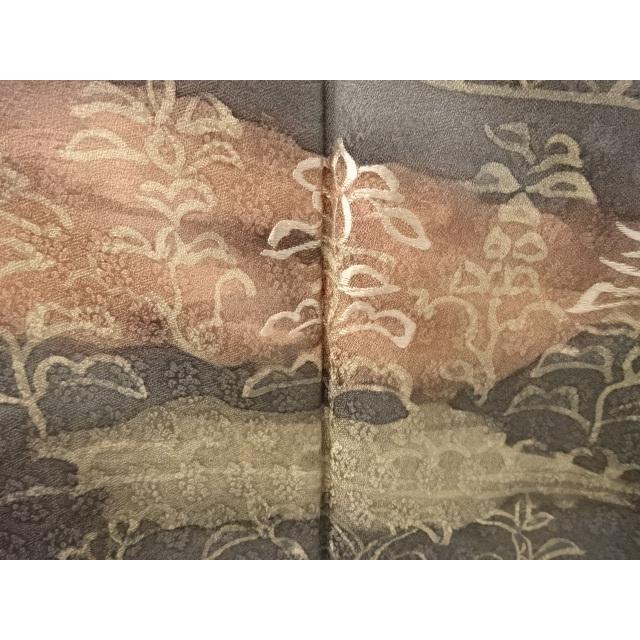 宗sou 未使用品 草花模様刺繍暈し訪問着【リサイクル】【着 宗sou 未使用品 草花模様刺繍暈し訪問着【リサイクル】【着