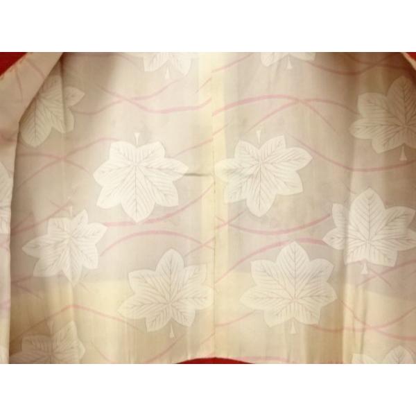 宗sou蝶に花模様道行コート【リサイクル】【着】