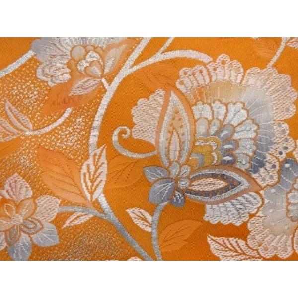 宗sou 唐花模様織出し名古屋帯【リサイクル】【着】 : お茶道具・着物