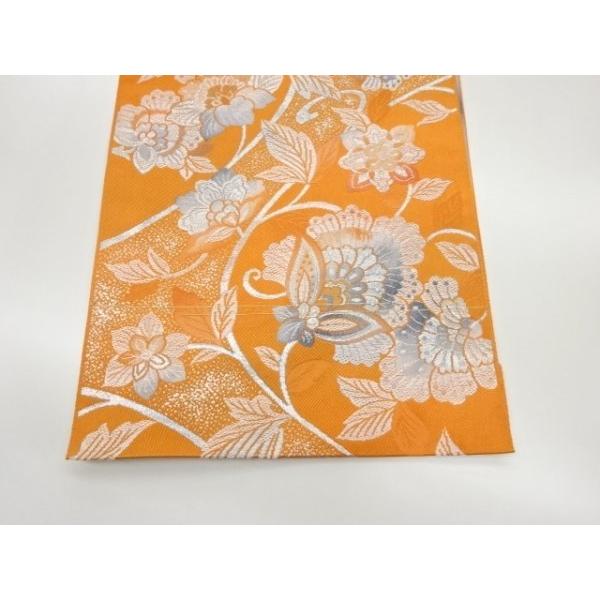 宗sou 唐花模様織出し名古屋帯【リサイクル】【着】 : お茶道具・着物