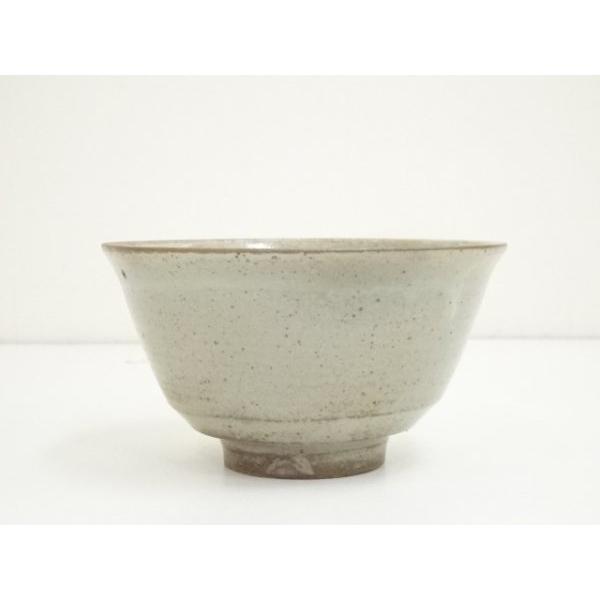 Ｔ４０　茶碗　『白丹波　茶碗』『丹波焼』『市野豊治』　共箱　抹茶碗　茶道具 ys6762486; 宗sou 丹波焼 市野豊治造 華の字茶碗（東大寺別当上野道善