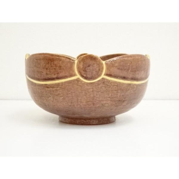 大樋焼 十代 大樋 長左衛門 飴釉茶碗 - 古好屋