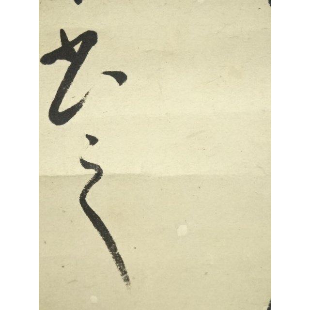 ys6807650; 宗sou 表千家八代?啄斎筆 「千里同風」一行書 肉筆紙本掛軸