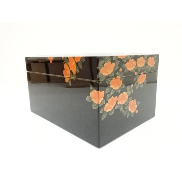 ys6815207; 宗sou 政峰造 藪椿蒔絵小箱（共箱）【道】 : お茶道具