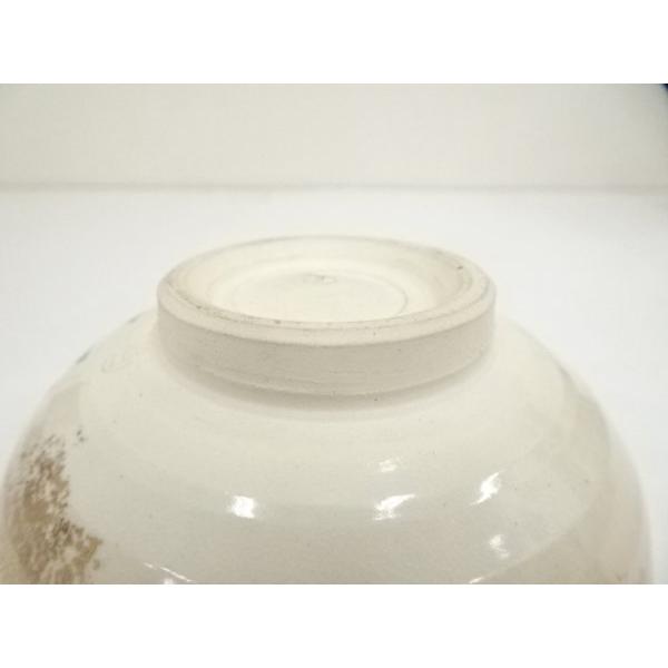 ys6871318; 宗sou 京焼 湖山造 仁清写芙蓉上図茶碗（共箱）【道】 : お