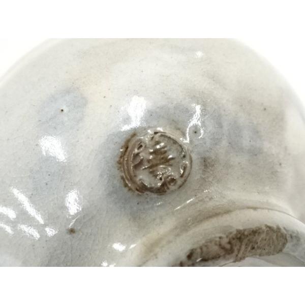 ys6936422; 宗sou 萩焼 十二代 田原陶兵衛造 深川文字茶碗（表千家