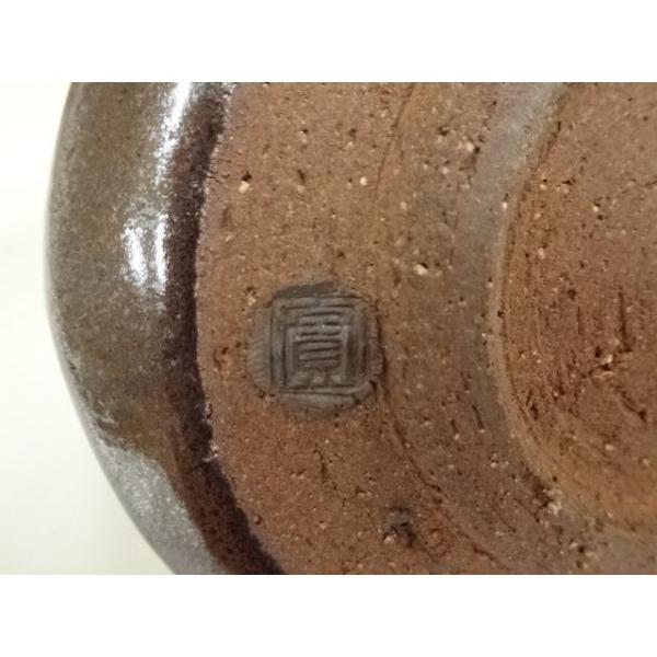 ys6936871; 宗sou 京焼 西川實造 鉄釉流飛文茶碗（共箱）【道】 : お