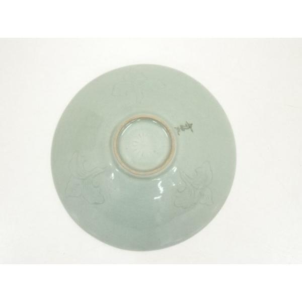 ys6939411; 宗sou 黄仁哲造 高麗青磁茶碗（共箱）【道】 : お茶道具