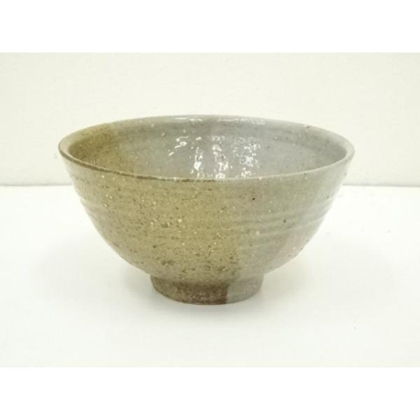 ys6941097; 宗sou 信楽焼 西尾香舟造 伊羅保掛分茶碗（共箱）【道