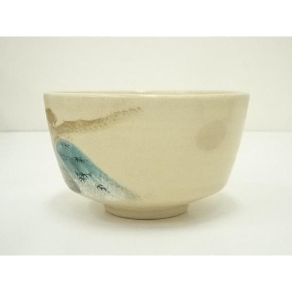 ys6959501; 宗sou 京焼 国領寿人造 勅題山茶碗（共箱）【道】 : お