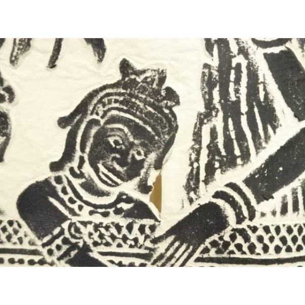 ys6967860; 宗sou アンコールワット？ 乳海攪拌の図 拓本【道】 : お