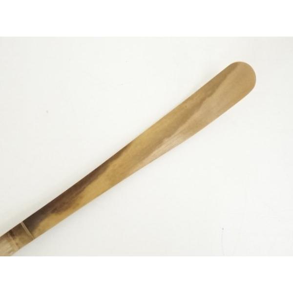 ys6968507; 宗sou 林竹造 竹茶杓（銘：喫茶去）（大徳寺派 辻常閑書付