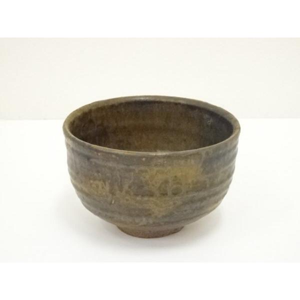 送料込【逢絢亭】茶道具 平茶碗 美濃焼 織部 弥七田写 川本了生 共箱入り 逢絢亭】茶道具 茶碗 平茶碗 美濃焼 織部 弥七田写 川本了生 共箱入り