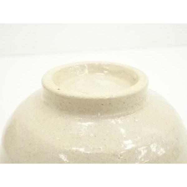 ys6995454; 宗sou 桃山窯 林英仁造 織部弥七田酉茶碗（共箱）【道
