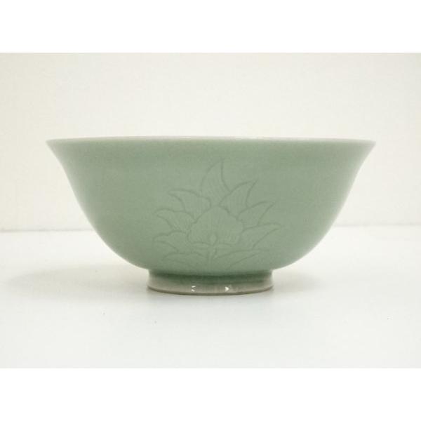 ys7003376; 宗sou 申相浩造 高麗青磁茶碗（共箱）【道】 : お茶道具