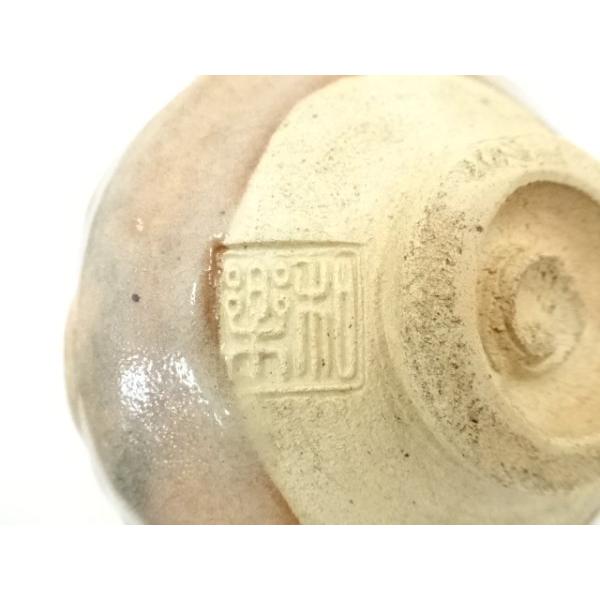 茶道具　京焼　川崎和楽作　赤楽　三足香炉　共布共箱　V　6823 Yahoo!オークション - 「川崎和楽」の落札相場・落札価格