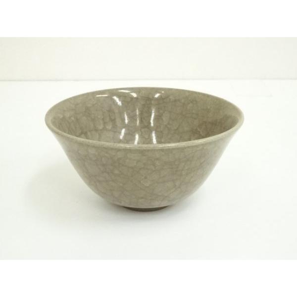 ys7017104; 宗sou 徹造 氷裂貫入茶碗（共箱）【道】 : お茶道具・着物