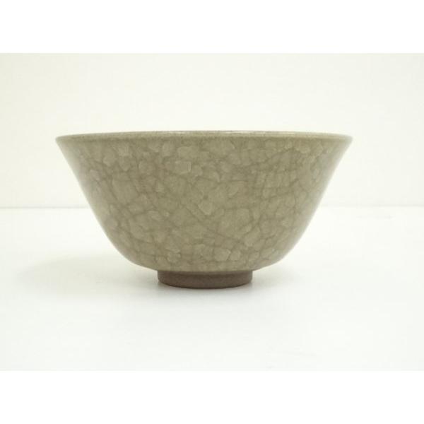 ys7017104; 宗sou 徹造 氷裂貫入茶碗（共箱）【道】 : お茶道具・着物