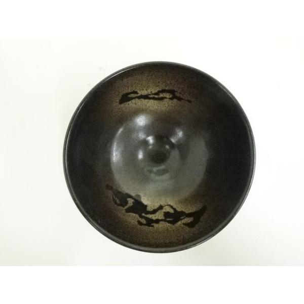ys7025839; 宗sou 京焼 谷口良三造 黒耀茶碗（共箱）【道】 : お茶道具
