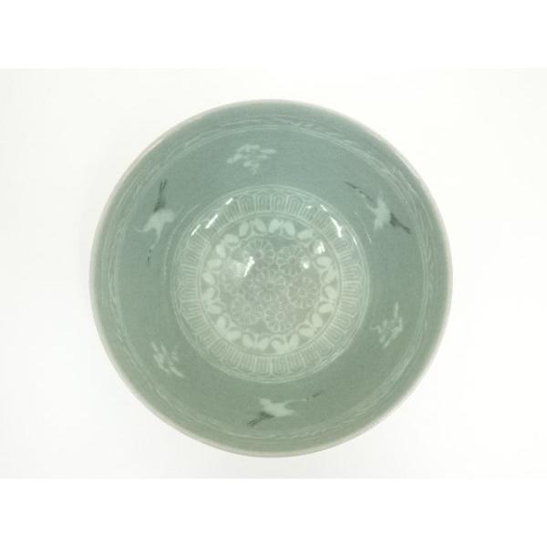 ys7028957; 宗sou 松月窯 金鐘浩造 高麗青磁茶碗（共箱）【道】 : お