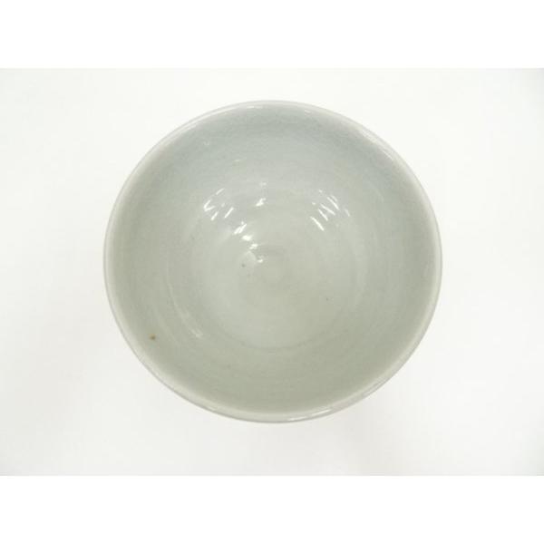 ys7030233; 宗sou 伊豆蔵寿郎造 釉裏紅唐草茶碗（共箱）【道】 : お