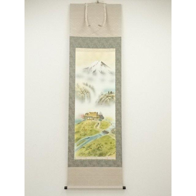 ys7034997; 宗sou 山本遊山筆 運勢好転図 肉筆絹本掛軸（共箱）【道