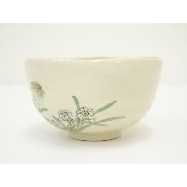 萩焼 旭雲山 松延窯 金子松延造 茶碗（共箱）【中古】【道】 🍁 【マルチ