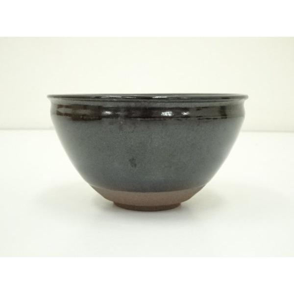 ys7085080; 宗sou 丹波焼 市野信水造 天目茶碗（共箱）【道】 : お
