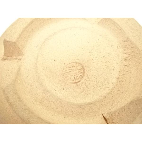 【茶道具】福森比路志 御本 立鶴 筒茶碗 阿漕焼 御本立鶴写茶碗 福森比路志造（本体のみ） : 茶道具商 越