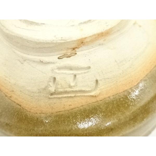 ys7089160; 宗sou 日の出窯 倉見日出克造 黄瀬戸茶碗（共箱）【道