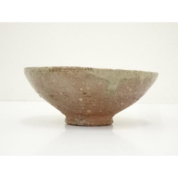 信楽焼忠六作茶椀 信楽焼／忠六穴窯茶碗／昭57 信楽焼／忠