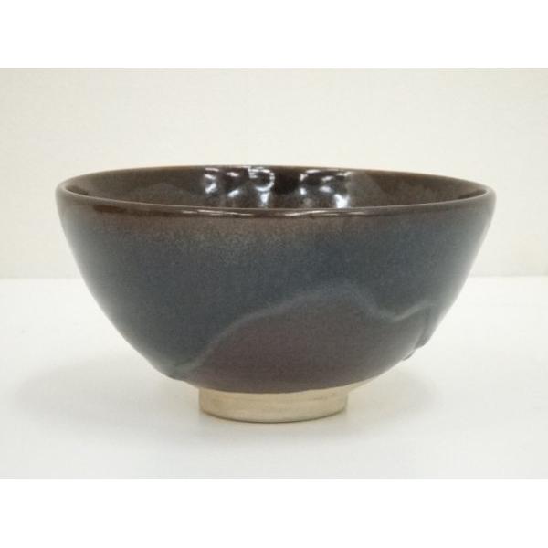 七代窯元大塩正人　赤膚焼　清水公照絵付茶碗　共箱　M1503 個展のお知らせ 会期: 2025年11月1日(土)〜11月17日(月) 時間: 10〜19