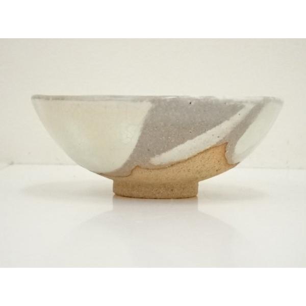 Ｔ４２９　茶碗　『裂白釉　沢瀉図』『竹桂庵　西山 造』　共箱　抹茶碗　茶道具 ys7110414; 宗sou 竹桂庵 西山象楽造 裂白釉蟹茶碗（共箱）【道】 : お