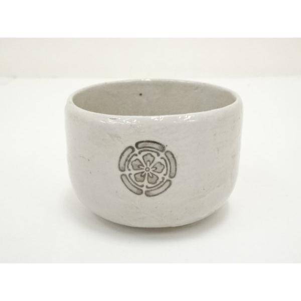 ys7112195; 宗sou 葵窯造 神紋入茶碗（共箱）【道】 : お茶道具・着物 