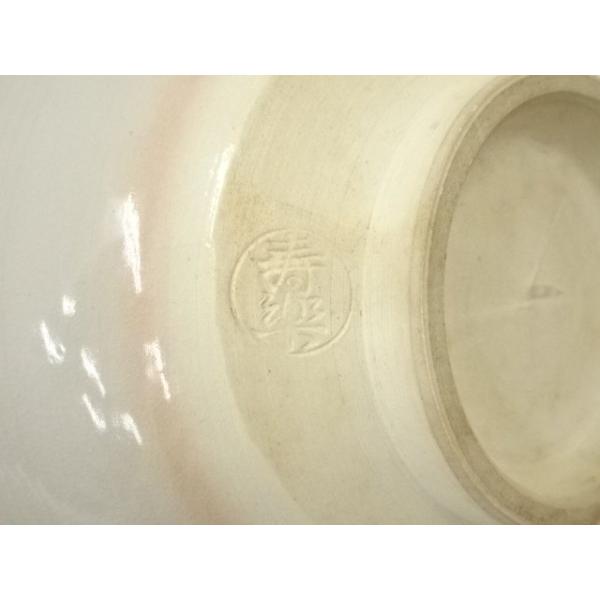 ys7120035; 宗sou 京焼 川添寿楽造 仁清写柳橋茶碗（共箱）【道】 : お