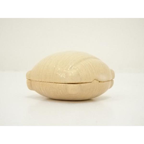 ys7145037; 宗sou 萩焼 城山窯 金子信彦造 糸巻香合（共箱）【道